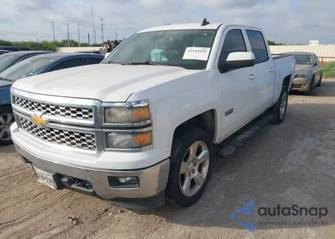 2015 Chevrolet Silverado 1500 1Lt из США, поврежденный, VIN 3GCUKREC0FG431168